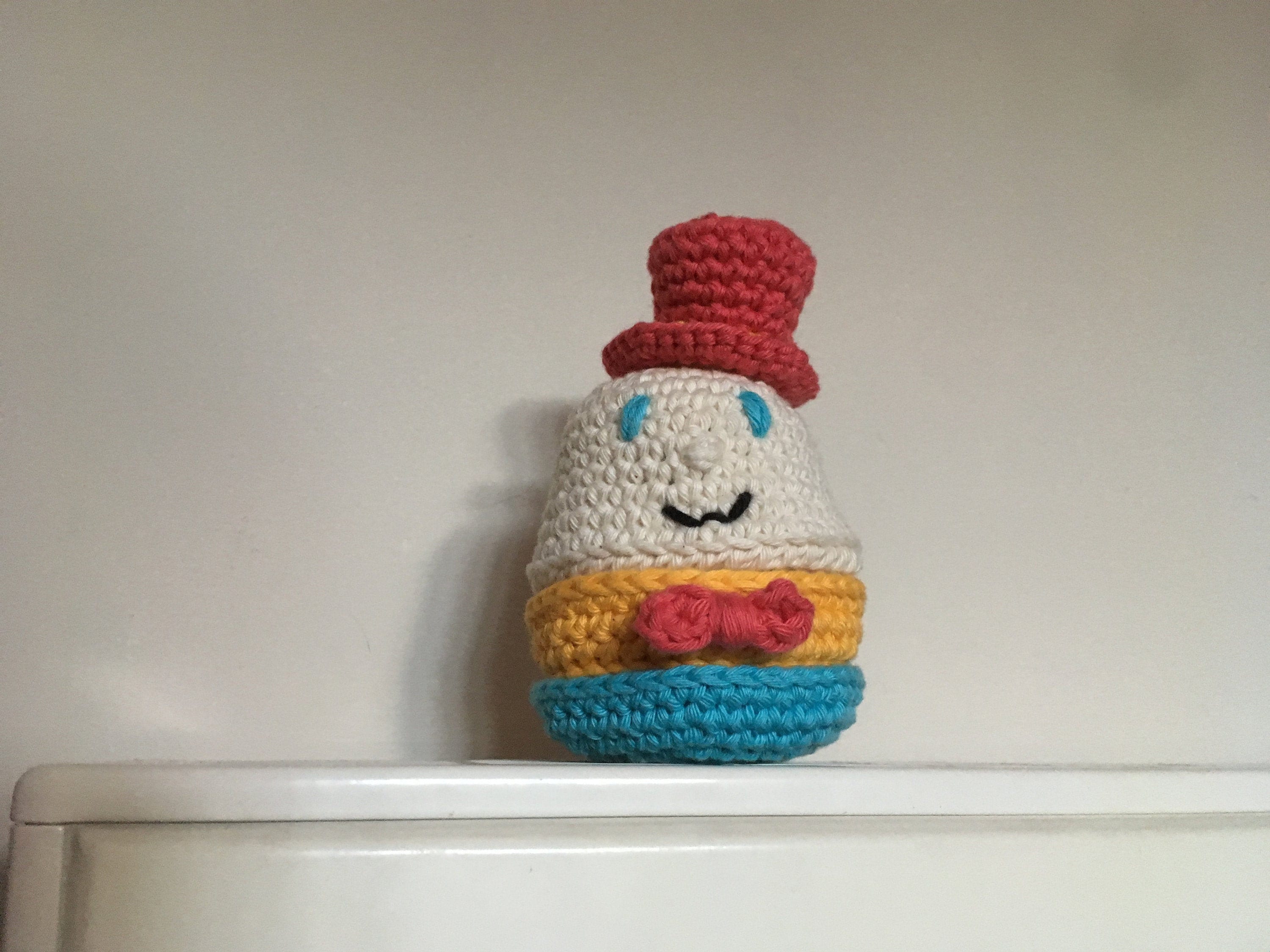 Humpty Dumpty puzzle doll PDF Crochet pattern for soft toy in Etsy