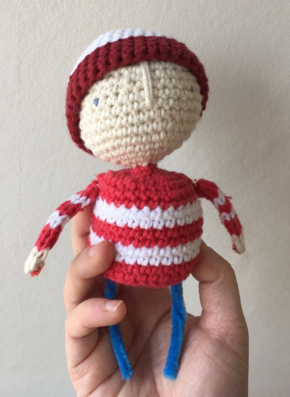 オリバー・ジェファーズ作「Lost and Found」の少年 ぬいぐるみ用