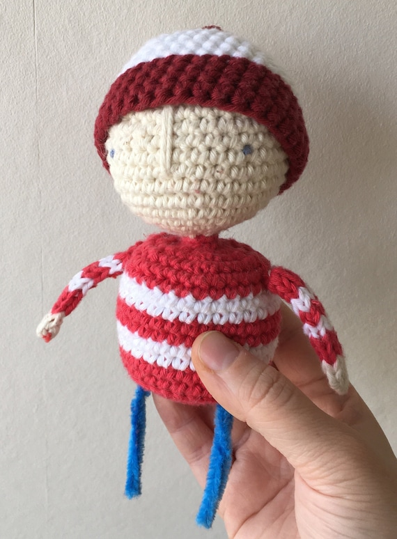 オリバー・ジェファーズ作「Lost and Found」の少年 ぬいぐるみ用