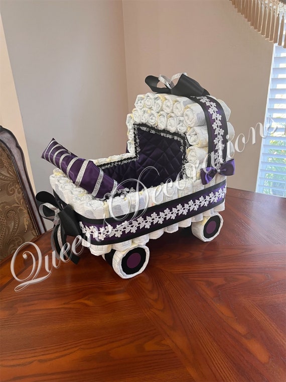 Diaper carriage for baby cheap showers