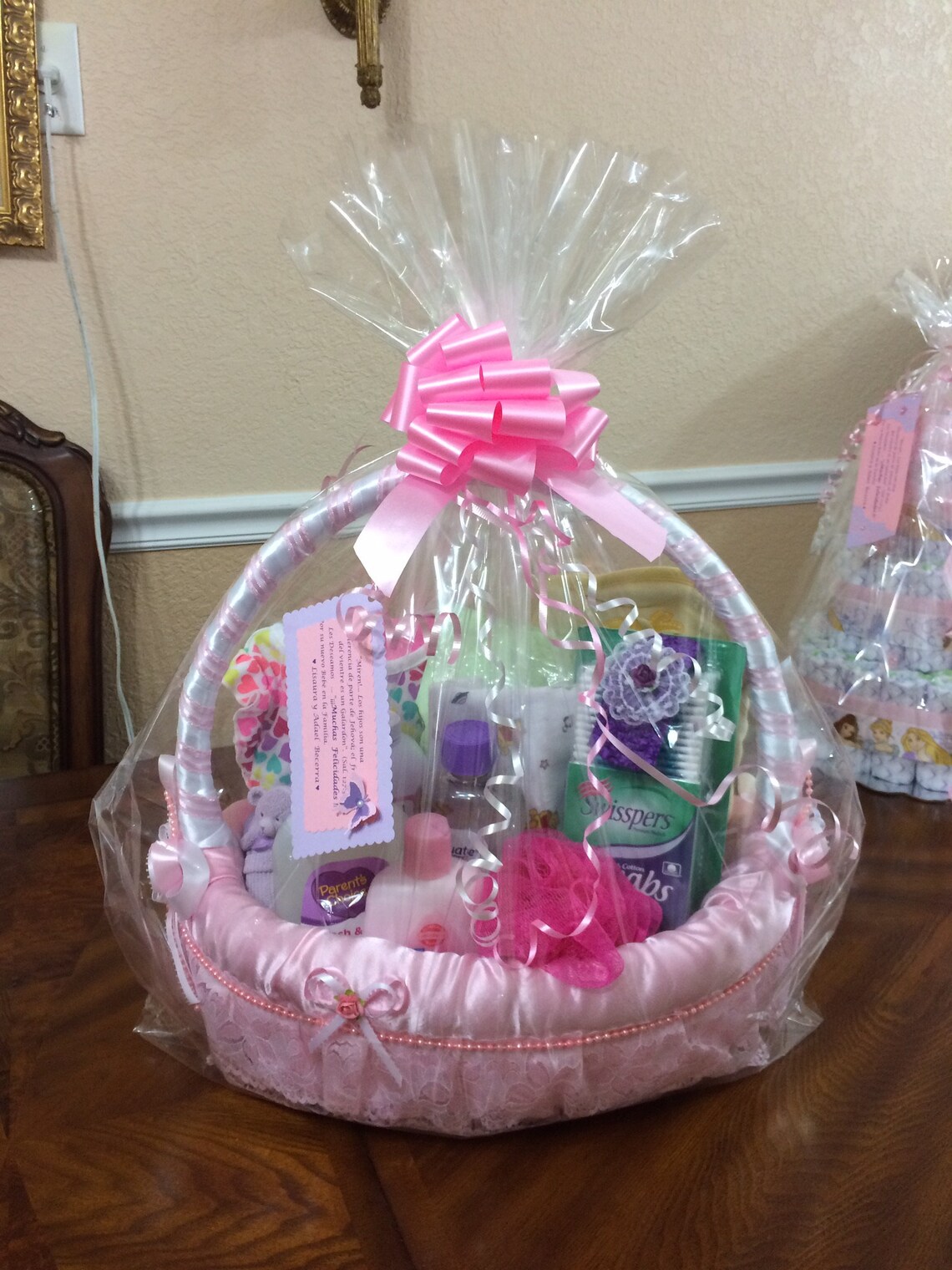 Safari Baby Shower Gift Basket/ Baby Shower Gift/ Nursery Etsy