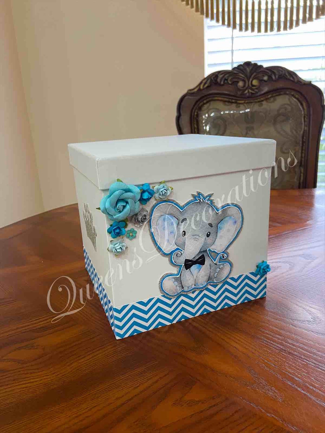 Card box for baby shower sale boy