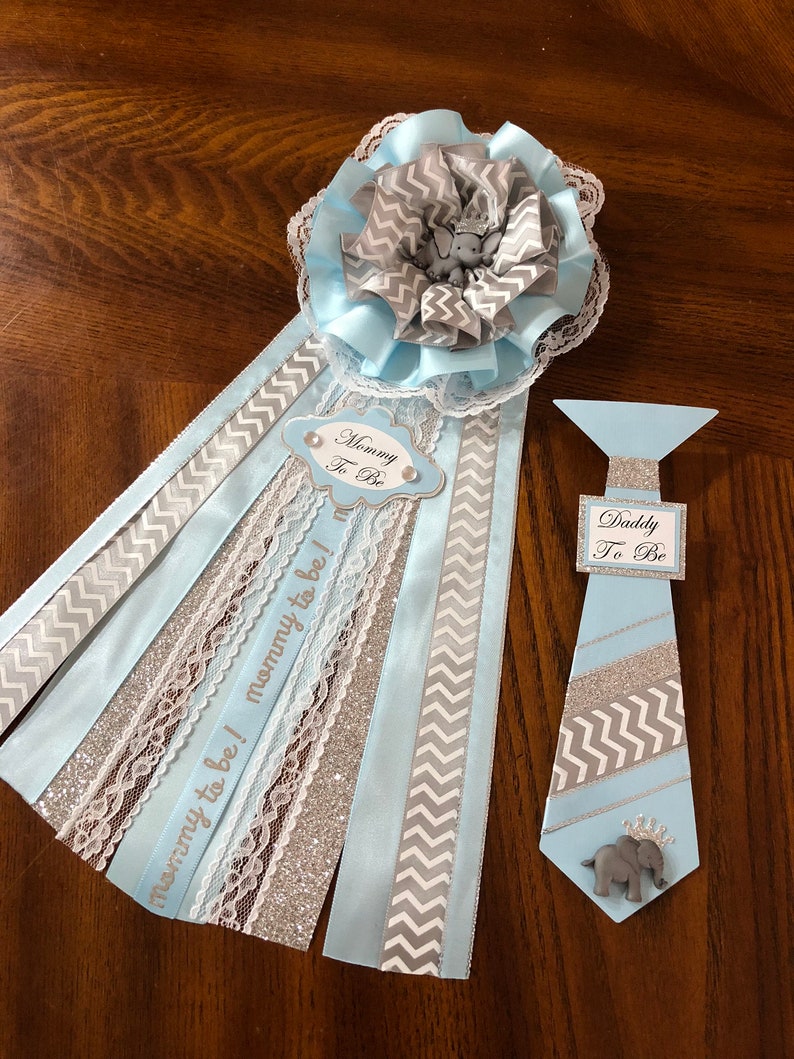 Mommy to Be Corsage/ Set of Mommy Daddy and Grandma Corsages/ - Etsy