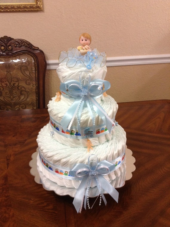 diaper cake for boy