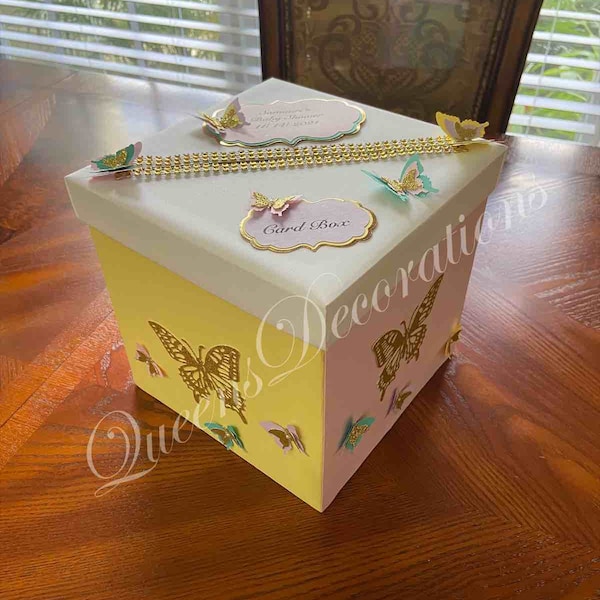 Baby Shower Card Box Etsy
