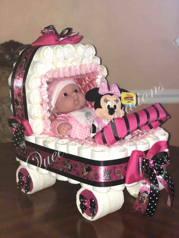 stroller diaper cake