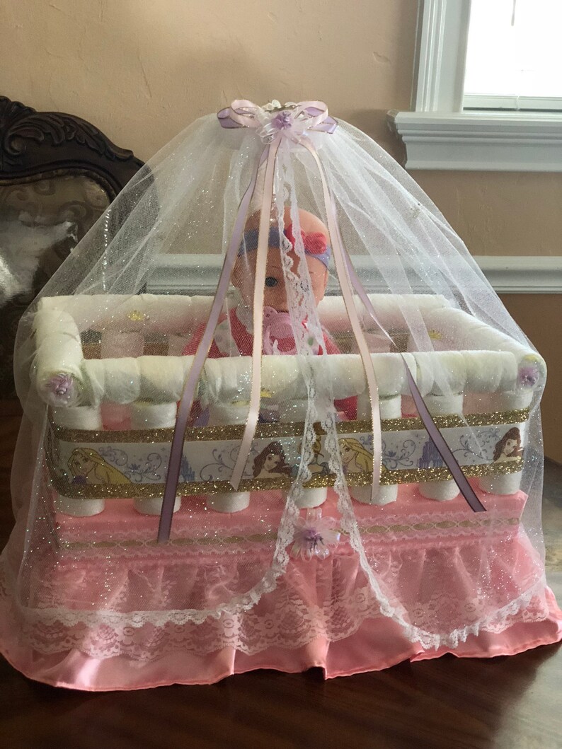 Unique Decoration For Baby Shower Or Gift Elegant Diapers Etsy