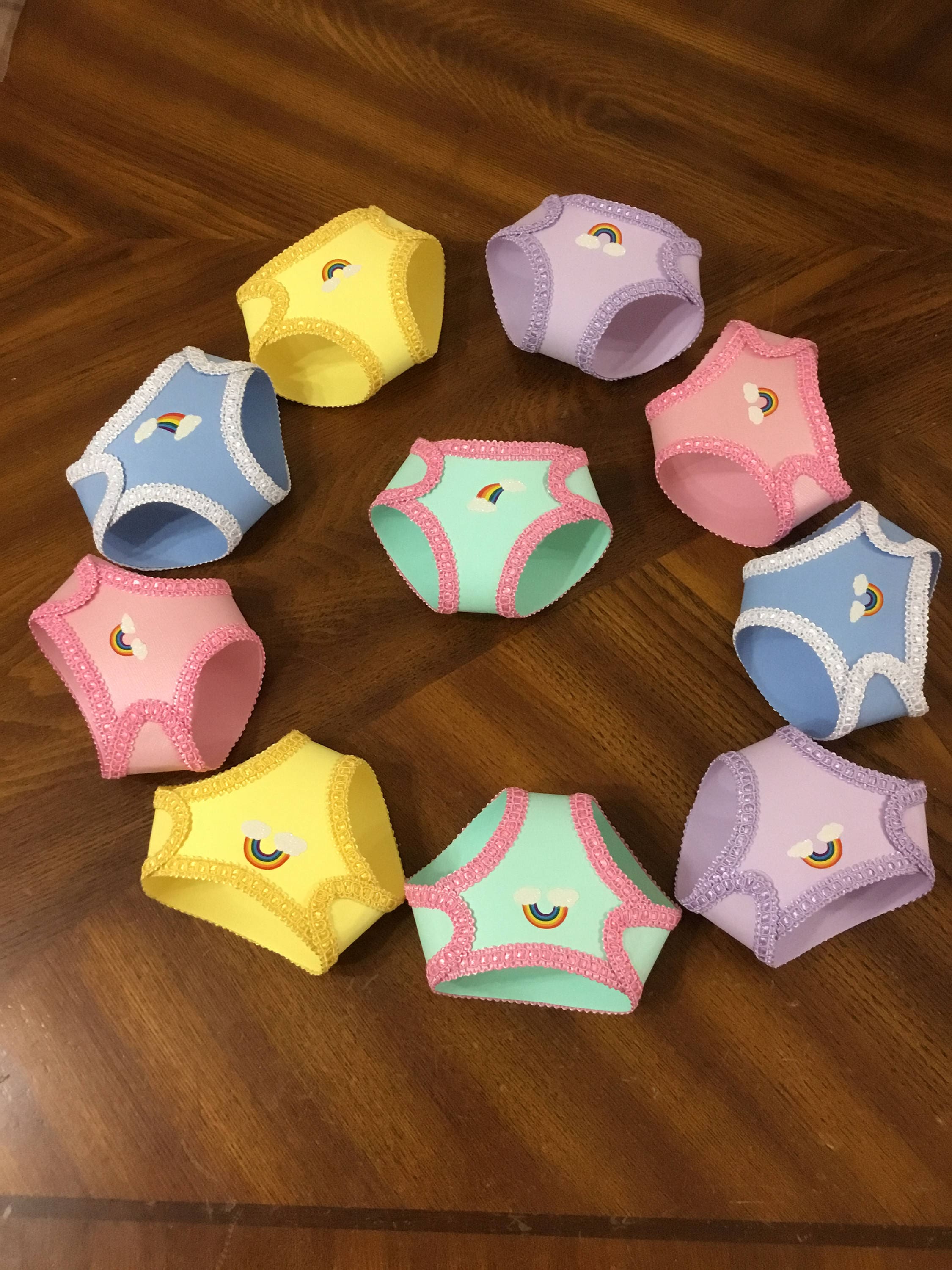 Care Bear Diaper Favors Care Bear Baby Shower/ Baby Shower Etsy