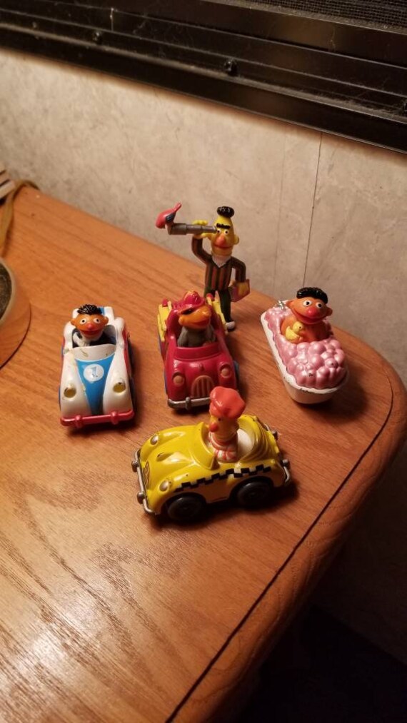 sesame street diecast cars