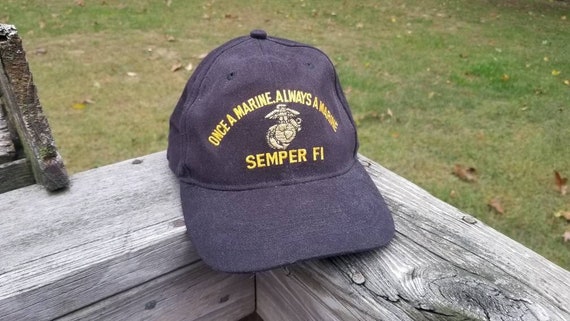Marine Semper Fi Baseball Hat - image 1