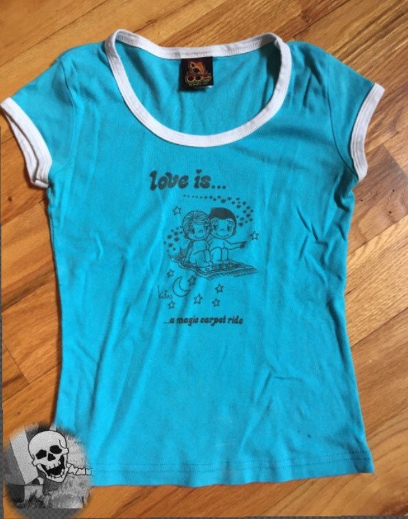 love is ringer tee
