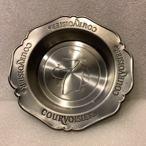 Vintage Courvoisier Cognac Ashtray With Napoleon Image