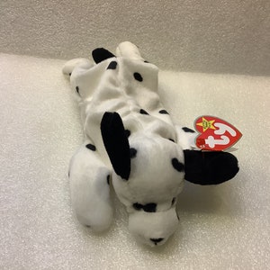 Ty Beanie Babies DOTTY the Dalmatian Dog 1996