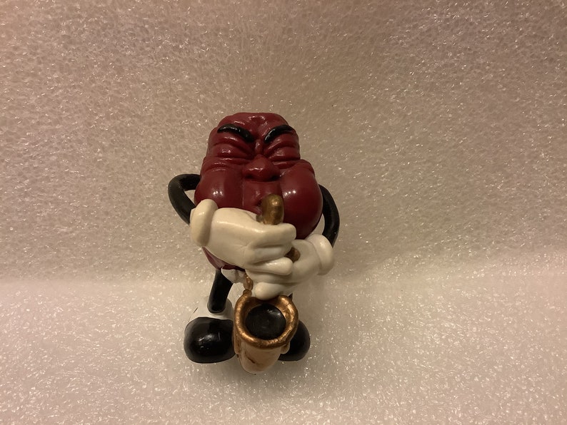 California Raisin Figurines Calrab 1980s Dancing Raisins Etsy