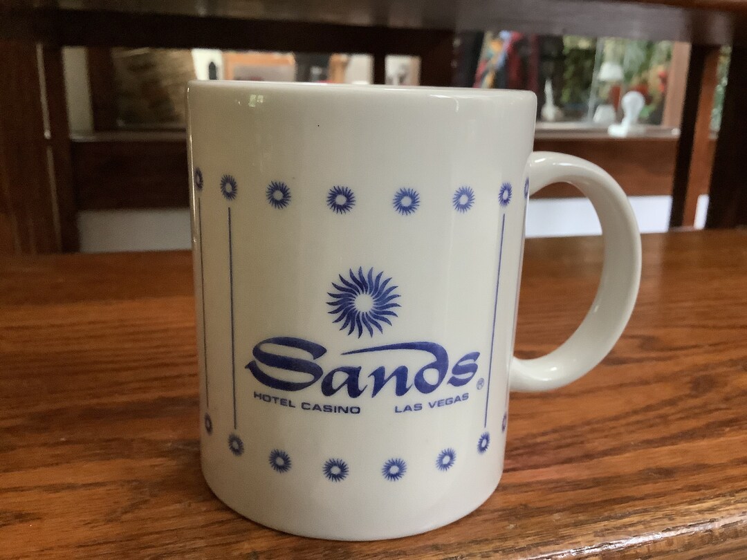 Vintage Sands Casino Las Vegas Coffee Mug Rat Pack Hotel Etsy