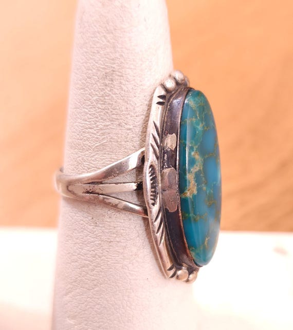 Sterling Native American Ring - image 2