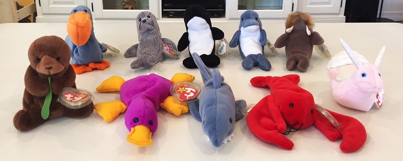 retired ty stuffed animals