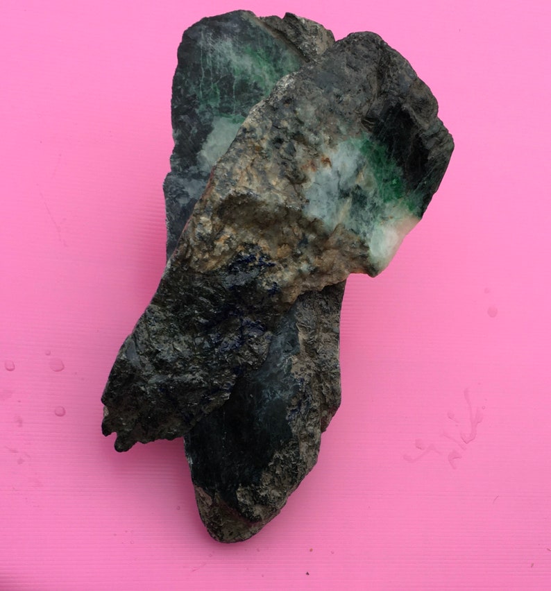 Natural Black Jade burmese Black Jadeite imperial Etsy