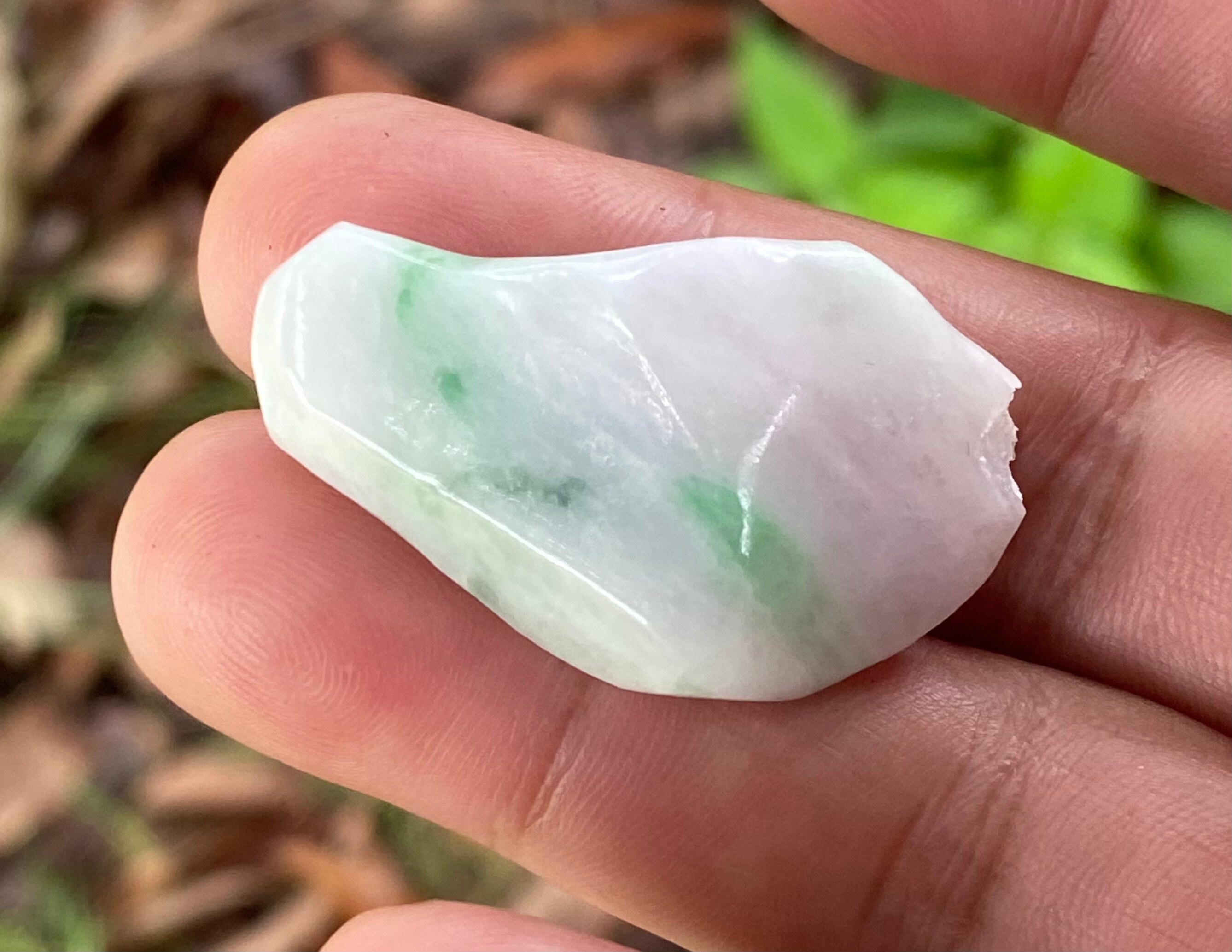 67.50 Carats Natural Green Jade Jadeite Rough Translucent Etsy