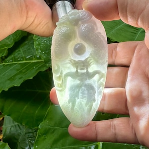 238.50 Carats Natural Lavender Jade Burmese,Lavender Jadeite Jade (Untreated) Stone Pendant