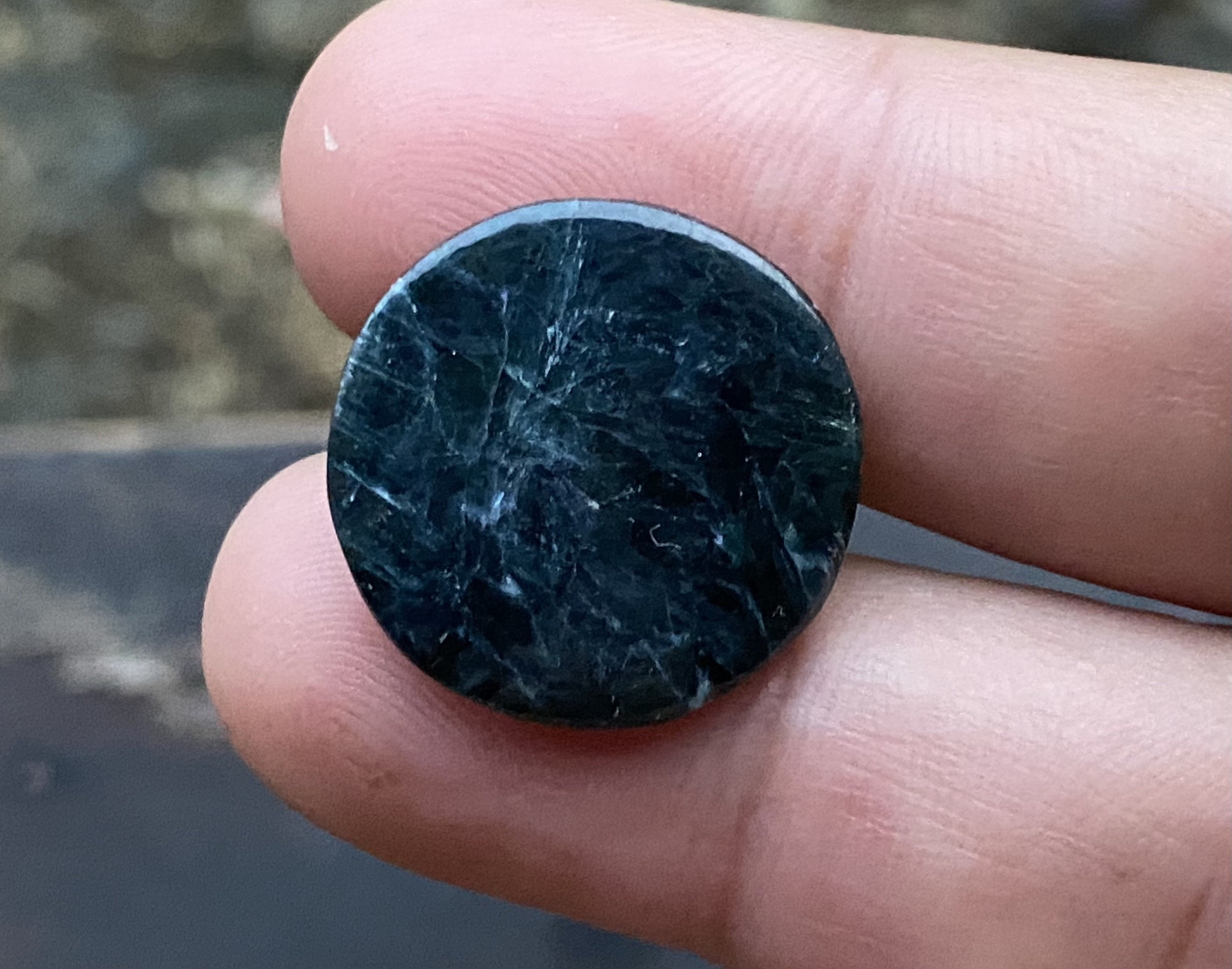 9.10 Carats Natural Black Jade Jadeite Burmese Jadeite Jade Etsy