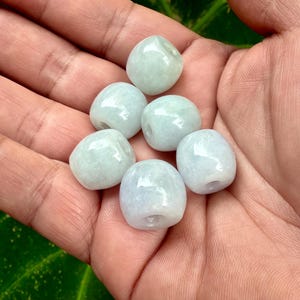 6 Prices 172.50 Carats Type A Light Lavender Jade Jadeite Translucent Burma Drop