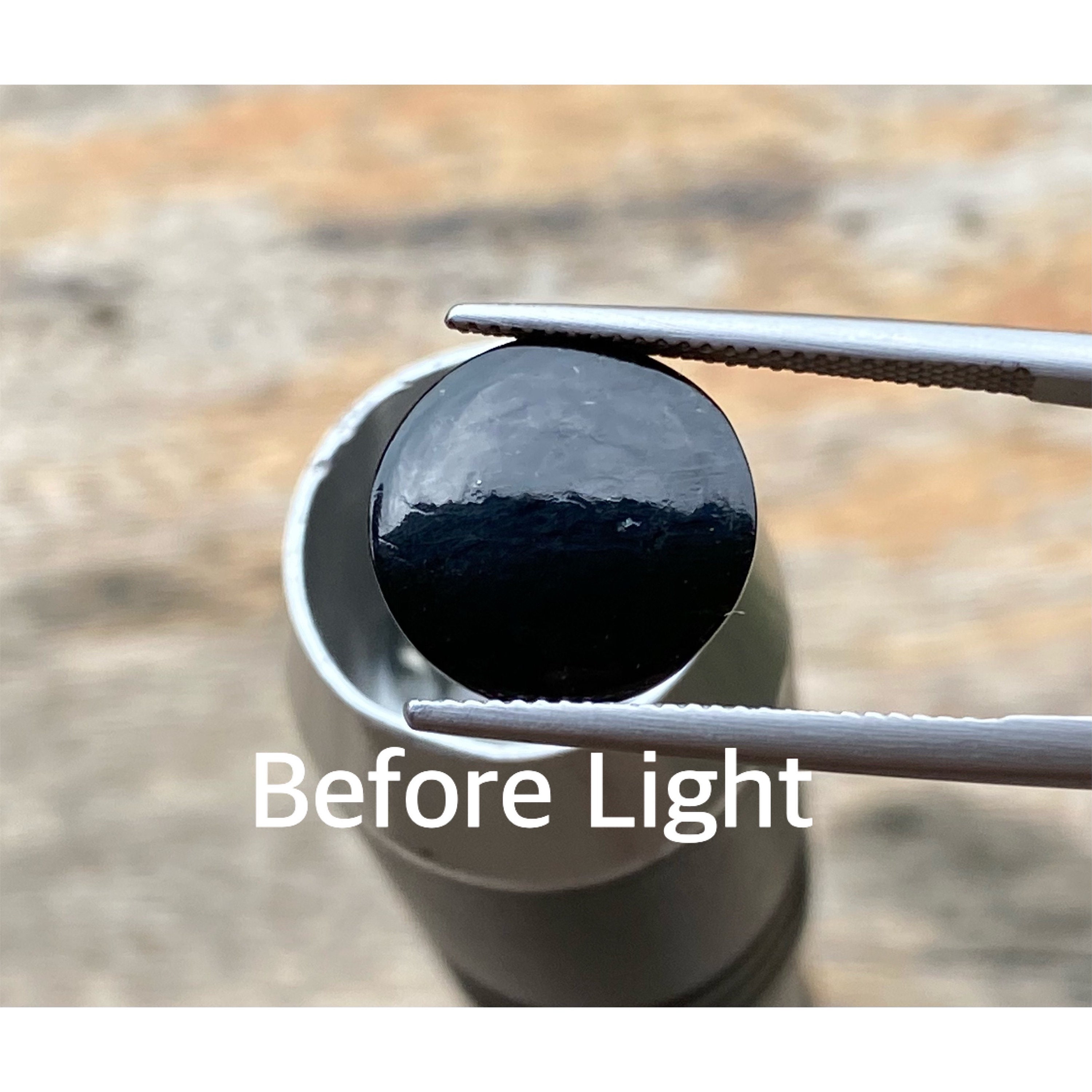 3.40 Carats Natural Black Jade Jadeite BurmeseTranslucent Etsy