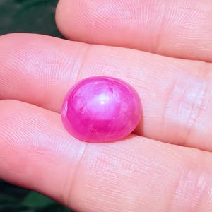 Rubí estrella de Birmania de 12,70 quilates, piedra preciosa Mogok sin tratar