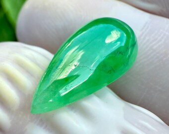 no.0120 ミルキーなビルマジェイド　一点物 翡翠（ジェイダイト・硬玉）｜産地・ビルマ（ミャンマー） ラウンド