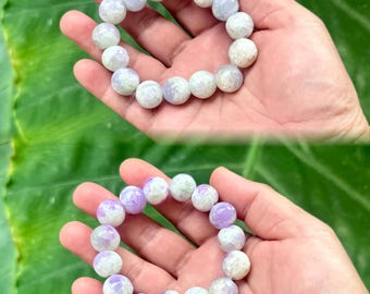 ミカコ リメイクブレスレット3点 ハックマナイトブレスレット：14mmの希少なカラーチェンジ