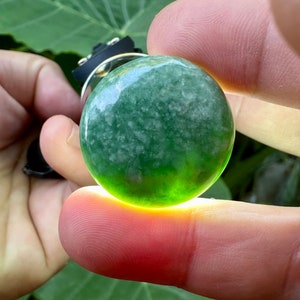 62.50 Carats Type A Natural Green Jade Jadeite Translucent Burma