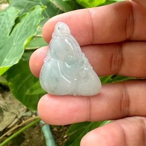 38.50 carats Type A Burma Icy Jadeite Jade,jade Translucent,Burma jade,pendant for gift men women lucky gift,jade jewelry for family,Pendant