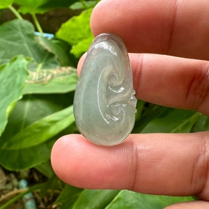 24.00 carats Burma Icy Jadeite Jade,jade Translucent,Burma jade,pendant for gift men women lucky gift,jade jewelry for family,stone pendant