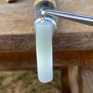 Lavender Jade Burmese,Lavender  Carving  Jadeite Jade (Untreated) silver 925 Pendant