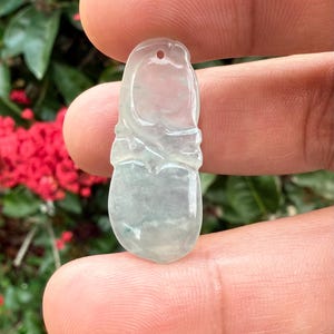 9.80 carats Type A Burma Icy Jadeite Jade,jade Translucent,Burma jade,pendant for gift men women lucky gift,jade jewelry for family,Pendant