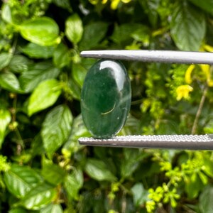 3.40 Carats Natural Green Jade, green Jadeite Translucent Burma (untreated )