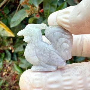 57.80 Carats Type A Lavender Grass Translucent Jade Burmese Vintage carving pendant,Lavender Jadeite Jade carved  Pendant