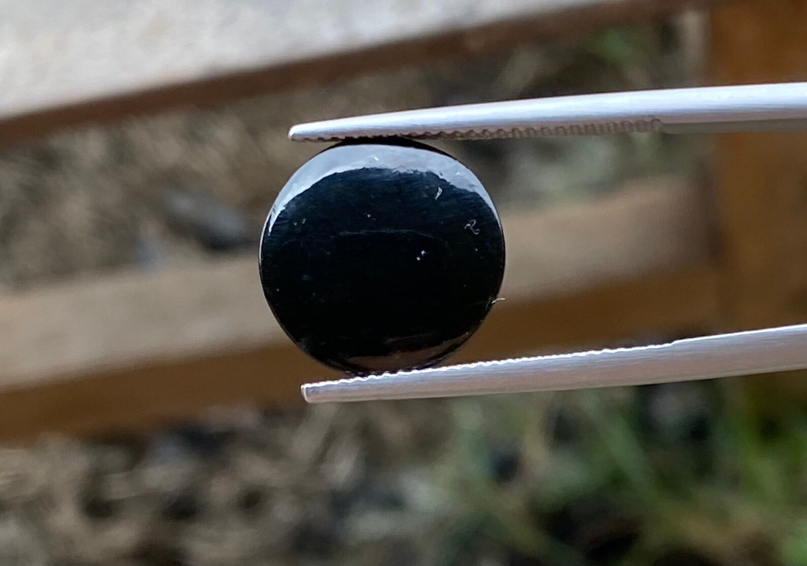 3.40 Carats Natural Black Jade Jadeite Burmesetranslucent Etsy