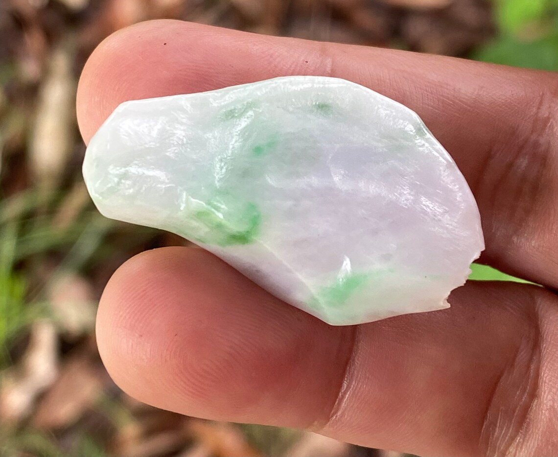 67.50 Carats Natural Green Jade Jadeite Rough Translucent Etsy