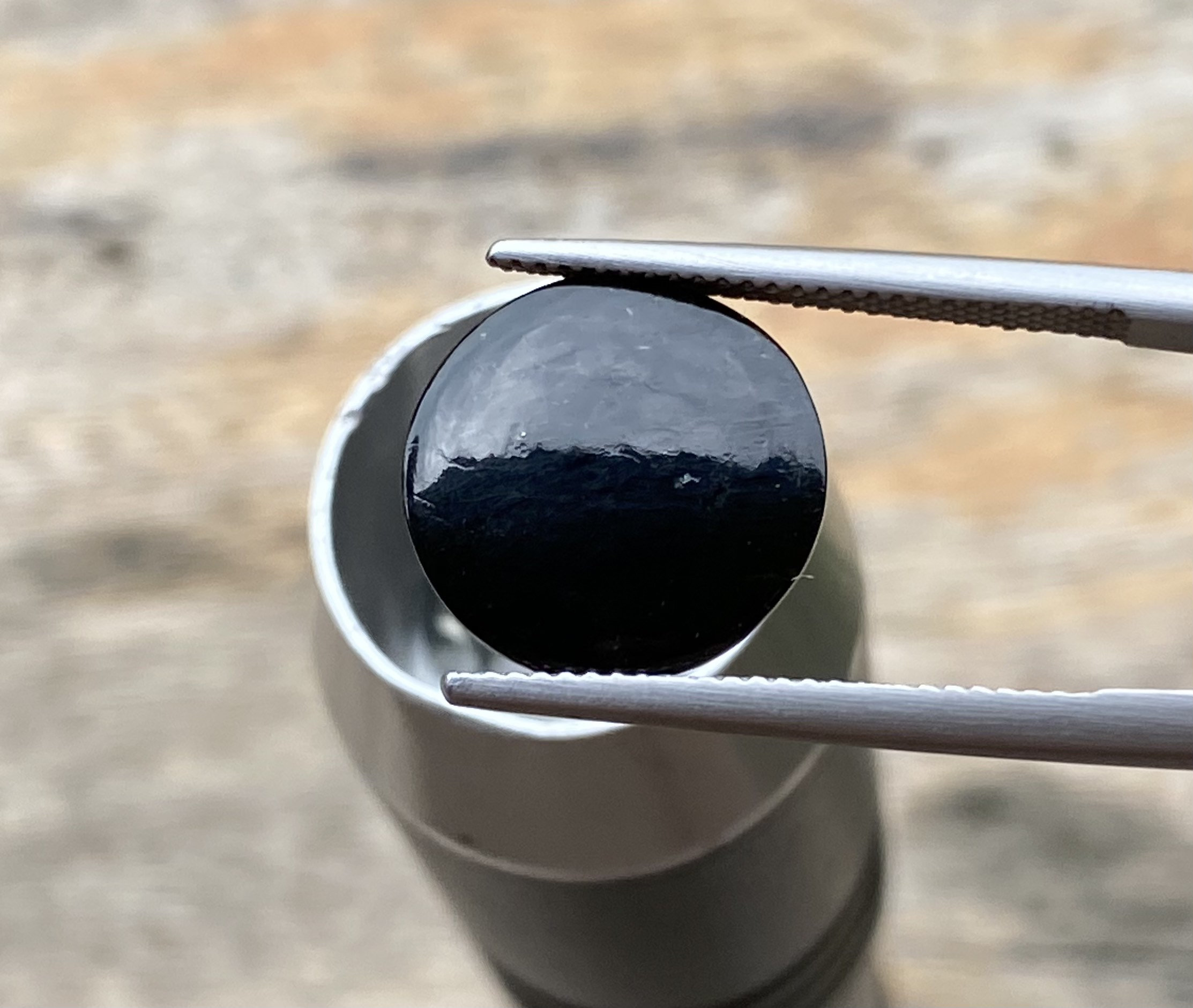 3.40 Carats Natural Black Jade Jadeite Burmesetranslucent - Etsy