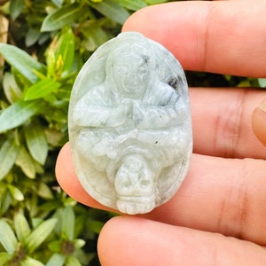 97.50 Carats Two Color Jade  Carving Black, White, Jade, Jadeite Burmese, ring band