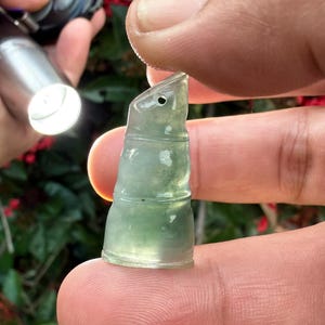 15.50 carats Type A Burma Icy Jadeite Jade,jade Translucent,Burma jade,pendant for gift men women lucky gift,jade jewelry for family,Pendant