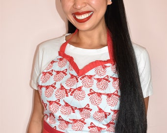 Candy Cane Apron