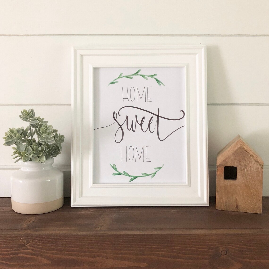 Home Sweet Home Printable - Home Sweet Home Print, Handlettering Print ...