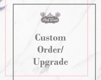 Pedido personalizado - Actualización