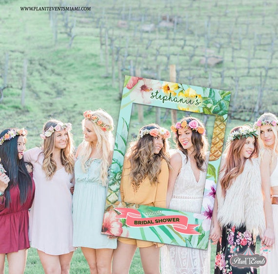 tropical bridal shower dress Beach Bride Confte