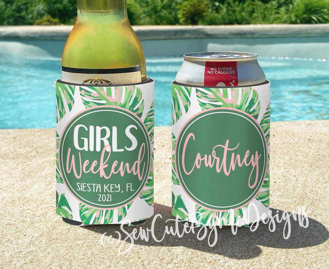 Beach Vacation / Bachelorette Party / Girls Beach Trip Pastel Etsy