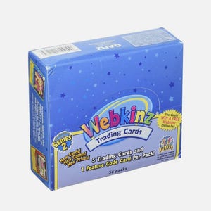 Webkinz Trading Cards Series 2 Booster Box - Factory Sealed - 36 Booster Packs