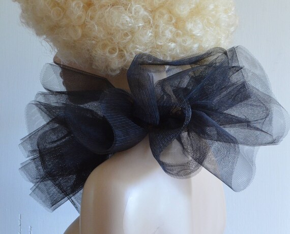BURLESQUE CLOWN COLLAR 2-layer Black 