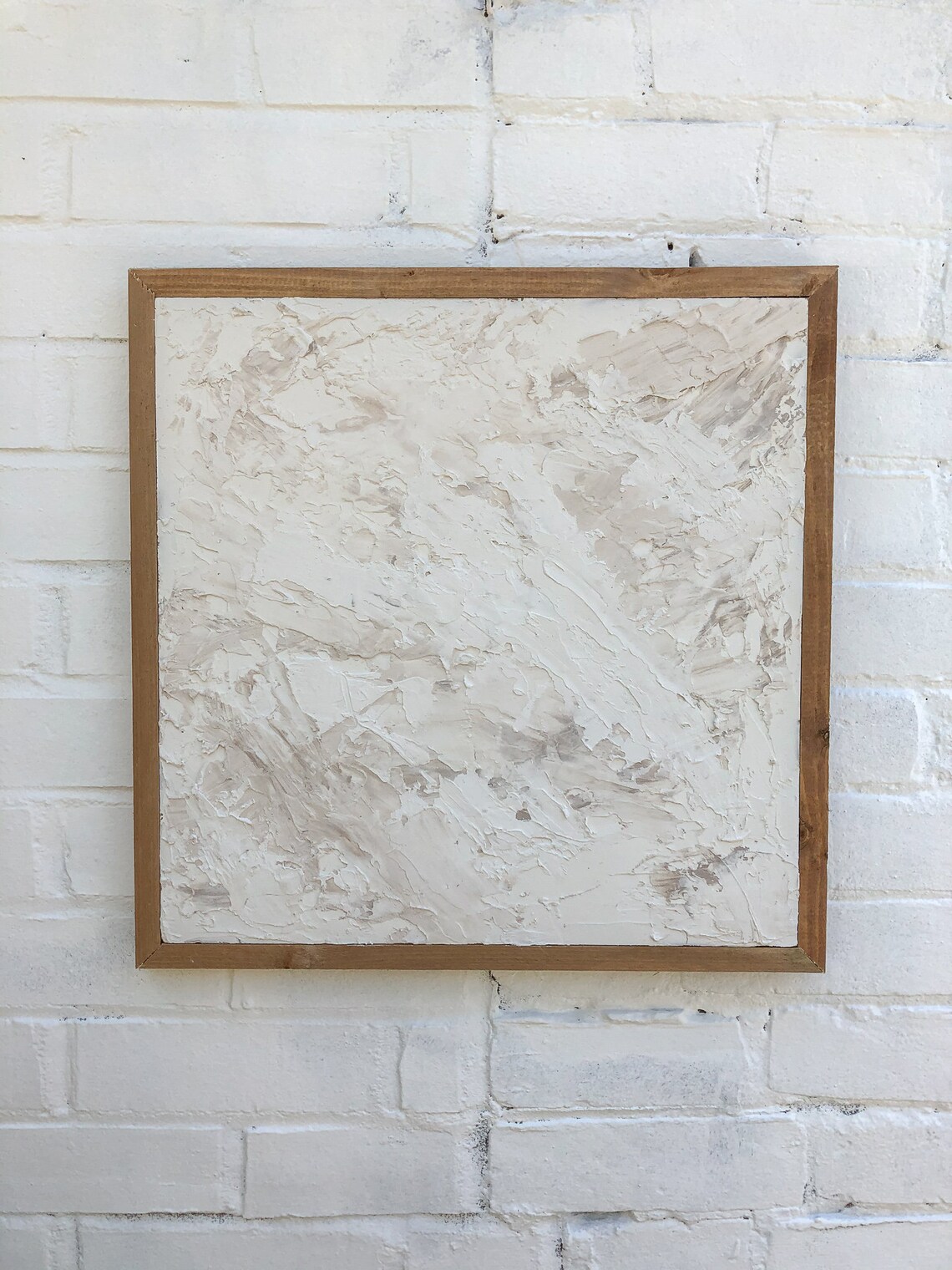 minimalist plaster art